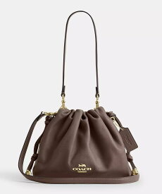 【SALE／60%OFF】COACH OUTLET 【公式】フェイ ドローストリング バッグ コーチ　アウトレット バッグ ショルダーバッグ ブラウン【送料無料】