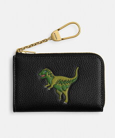 COACH 【公式】日本限定 エッセンシャル Lジップ キー ケース・レキシー コーチ 財布・ポーチ・ケース その他の財布・ポーチ・ケース ブラック【送料無料】