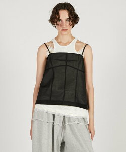 �ySALE�^30%OFF�zPRANK PROJECT �L���~�\�[�����C���[�h�g�b�v / Camisole Set Tops �v�����N �v���W�F�N�g �g�b�v�X ���̑��̃g�b�v�X �u���b�N �u���E���y���������z