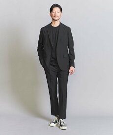 BEAUTY&YOUTH UNITED ARROWS 【WEB限定 WARDROBE SMART】 Reflax ポプリン ジャケット&イージーパンツ ビューティー＆ユース　ユナイテッドアローズ スーツ・フォーマル セットアップスーツ グレー ブラック ベージュ ブルー ネイビー【送料無料】