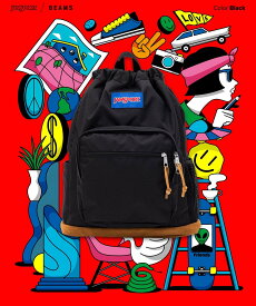 BEAMS JANSPORT / 別注 Pack & Go リュック バックパック ビームス メン バッグ リュック・バックパック ブラック ネイビー【送料無料】