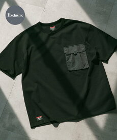 EKAL 【予約】『別注』NANGA*EKAL ポケットTシャツ アーバンリサーチドアーズ トップス カットソー・Tシャツ ブラック ホワイト【送料無料】