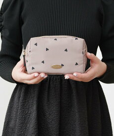 TOCCA 【撥水】DANCING LOVE POUCH ポーチ トッカ 財布・ポーチ・ケース ポーチ ベージュ ブラック ネイビー【送料無料】