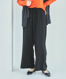 【SALE／58%OFF】LAKOLE ダブルクロスイージーパンツ ラコレ パンツ その他のパンツ イエロー ブラウン グレー ブラック