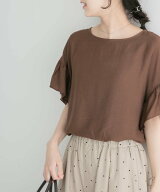【SALE／5%OFF】URBAN RESEARCH ITEMS 袖フリルブラウス アーバンリサーチアイテムズ トップス シャツ・…
