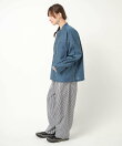 B2986 シアーデニムのシャツジャケット