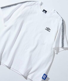 UMBRO 別注 Raglan Line Short Sleeve Tee フリークスストア トップス カットソー・Tシャツ ホワイト グレー ブラック グリーン ブルー ネイビー【送料無料】