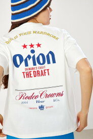 RODEO CROWNS WIDE BOWL 【UNISEX】Orion Beer Tシャツ ロデオクラウンズワイドボウル トップス カットソー・Tシャツ ホワイト ブルー グレー【送料無料】