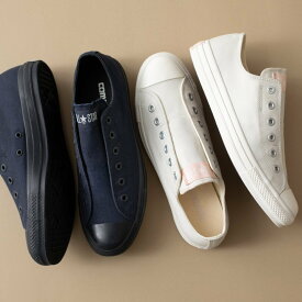 CONVERSE 【公式】オールスター スリップ FE OX スリッポン コンバース シューズ・靴 スリッポン ホワイト ネイビー【送料無料】