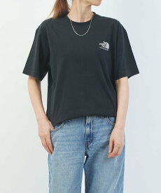 THE NORTH FACE ザ ノースフェイス ショートスリーブウォッシュドヒストリカルロゴティー ブルーコムブルー トップス カットソー・Tシャツ【送料無料】