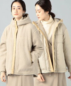 【SALE／50%OFF】LUMINOSO COMMECA 【リバーシブル】フェイクシープボア あったかキルトコート ルミノーゾ・コムサ ジャケット・アウター ダウンジャケット・ダウンベスト【送料無料】