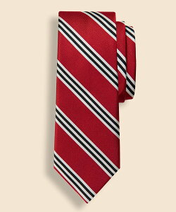 BROOKS BROTHERS �V���N BB#1�X�g���C�v ���b�v�^�C Made in USA �u���b�N�X �u���U�[�Y �X�[�c�E�t�H�[�}�� �l�N�^�C�E���l�N�^�C ���b�h �u���[ �C�G���[ �l�C�r�[ �O���[���y���������z