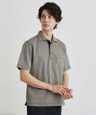 【SALE／40%OFF】TAKEO KIKUCHI 千鳥柄ポロシャツ タケオキクチ トップス ポロシャツ ネイビー ブラック ピンク【送料無料】