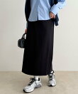 【セットアップ対応】パウダリーツイルイージータイトスカート