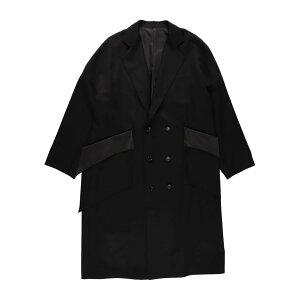 sulvam �y26AW�z��sulvam��Over Coat �T���o�� �W���P�b�g�E�A�E�^�[ �e�[���[�h�W���P�b�g�E�u���U�[ �u���b�N�y���������z