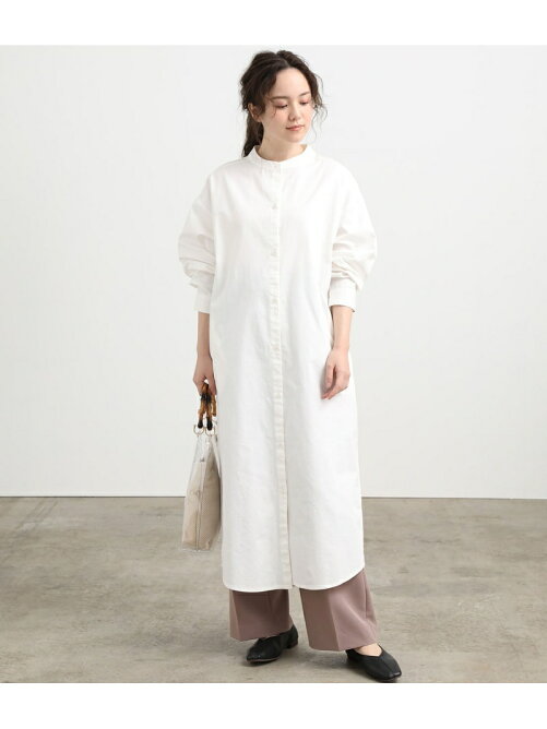 Vis Web限定 バンドカラーシャツワンピース Rakuten Fashion 楽天ファッション 旧楽天ブランドアベニュー Ab42
