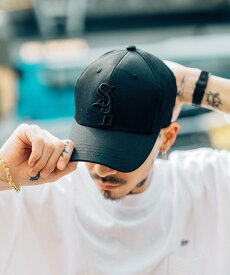 Subciety Subciety/(M)SNAPBACK CAP-CROWD- サブサエティ 帽子 キャップ ブラック【送料無料】