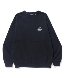 XLARGE SLANTED OG CREWNECK SWEATSHIRT スウェット トレーナー XLARGE エクストララージ トップス スウェット・トレーナー ブラック グリーン グレー ネイビー【送料無料】