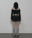【SETUP-EXE】DOT OFF-SHOULDER TOP