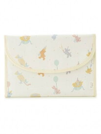 gelato pique 【販路限定】総柄母子手帳ケースL ジェラートピケ マタニティウェア・ベビー用品 母子手帳ケース ホワイト ピンク レッド イエロー ベージュ グレー【送料無料】