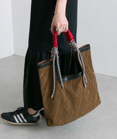 ear PAPILLONNER MTAミックストートバッグ イア パピヨネ バッグ トートバッグ ブラウン グリーン【送料無料】