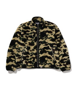 A BATHING APE 1ST CAMO FLEECE JACKET A xCVO GCv WPbgEAE^[ u]EWp[ O[ CG[yz