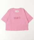 MM6 Maison Margiela Kids & Junior ブランドロゴ半袖Tシャツカットソー