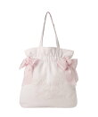 【WEB限定カラーあり】ローズダブルリボントート