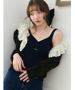 【WEB限定カラー】レイヤードニットトップス