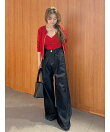 【WEB限定カラー】レイヤードニットトップス