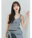 【WEB限定カラー】レイヤードニットトップス