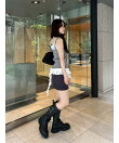 【WEB限定カラー】レイヤードニットトップス