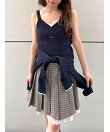 【WEB限定カラー】レイヤードニットトップス
