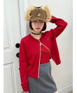 【WEB限定カラー】レイヤードニットトップス