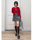 【WEB限定カラー】レイヤードニットトップス
