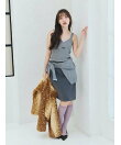 【WEB限定カラー】レイヤードニットトップス