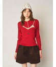 【WEB限定カラー】レイヤードニットトップス