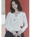【WEB限定カラー】レイヤードニットトップス