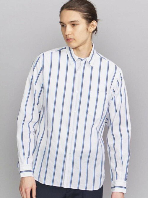 United Arrows Ltd Outlet By ナードストライプ リラックスレギュラー シャツ Rakuten Fashion 楽天 ファッション 旧楽天ブランドアベニュー Db7290