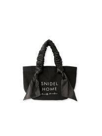 SNIDEL HOME オーガニックキャンバストート -SMALL- スナイデルホーム バッグ その他のバッグ ブラック【送料無料】