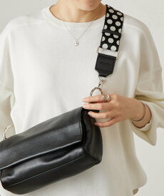 BEARDSLEY ショルダーベルト(ドット) ビアズリー インテリア・生活雑貨 その他のインテリア・生活雑貨 ブラック【送料無料】