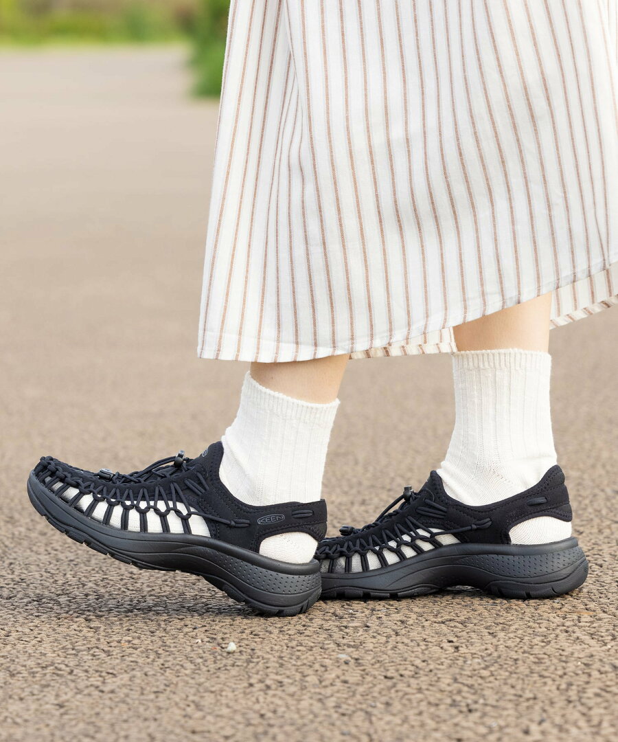 KEEN WOMEN UNEEK ASTORIA レディース ユニーク アストリア キーン シューズ・靴 サンダル ブラック【送料無料】 - メイン画像 12