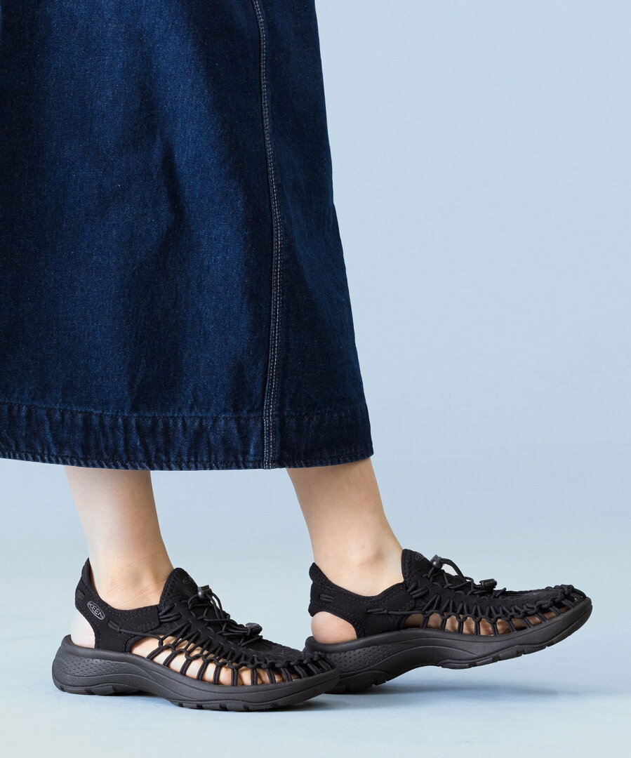 KEEN WOMEN UNEEK ASTORIA レディース ユニーク アストリア キーン シューズ・靴 サンダル ブラック【送料無料】 - メイン画像 14