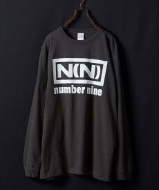 NUMBER (N)INE N(N)number nine L/S T-SHIRT ナンバーナイン トップス カットソー・Tシャツ グレー【送料無料】