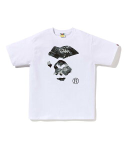 A BATHING APE MULTI PIXEL CAMO MAD APE FACE TEE �A �x�C�V���O �G�C�v �g�b�v�X �J�b�g�\�[�ET�V���c �u���b�N �z���C�g�y���������z