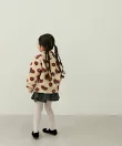 【先行予約】ガールズ 総柄ボアブルゾン