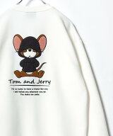 トムとジェリー 2026AW Tom and Jerry/トムとジェリー 別注 オーバーサイズ ワンポイント サガラ刺繍 ス…