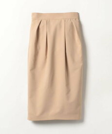 【SALE／50%OFF】allureville メニータックタイトスカート アルアバイル スカート その他のスカート ベージュ ブラック【送料無料】