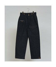 Nigel Cabourn UNISEX / ブリティッシュアーミーパンツ - ルーズデニム ナイジェル・ケーボン パンツ カーゴパンツ ブルー グリーン【送料無料】