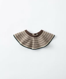 TRICOTE CABLE PATTERN KNIT BIB トリコテ マタニティウェア・ベビー用品 スタイ・よだれかけ ベージュ【送料無料】
